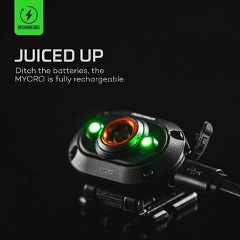 Hoofdlamp Mycro Headlamp oplaadbaar 