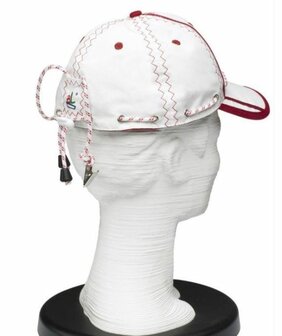 Zeildoek-zeilcap-met-klem-Sea-Baseballcap-rood